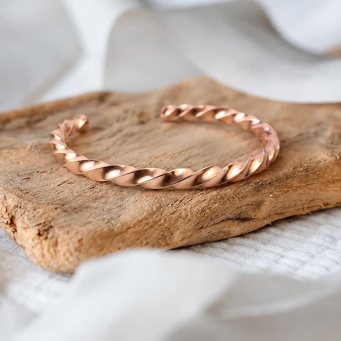 Copper Bracelet Twisted (Design 82)