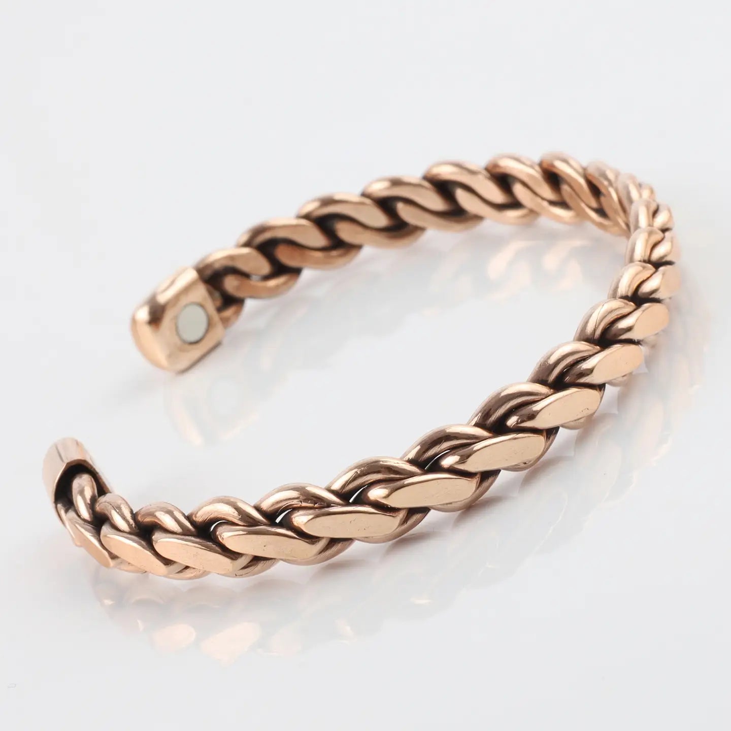 Copper Magnet Bracelet Braided (Design 84)