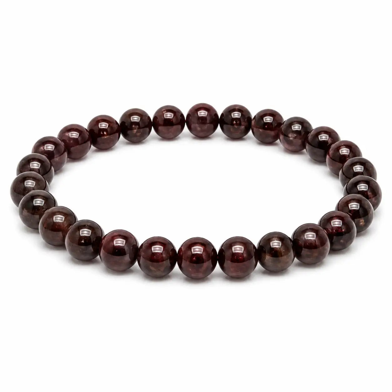 Garnet A+ Grade Crystal Bracelet 8mm