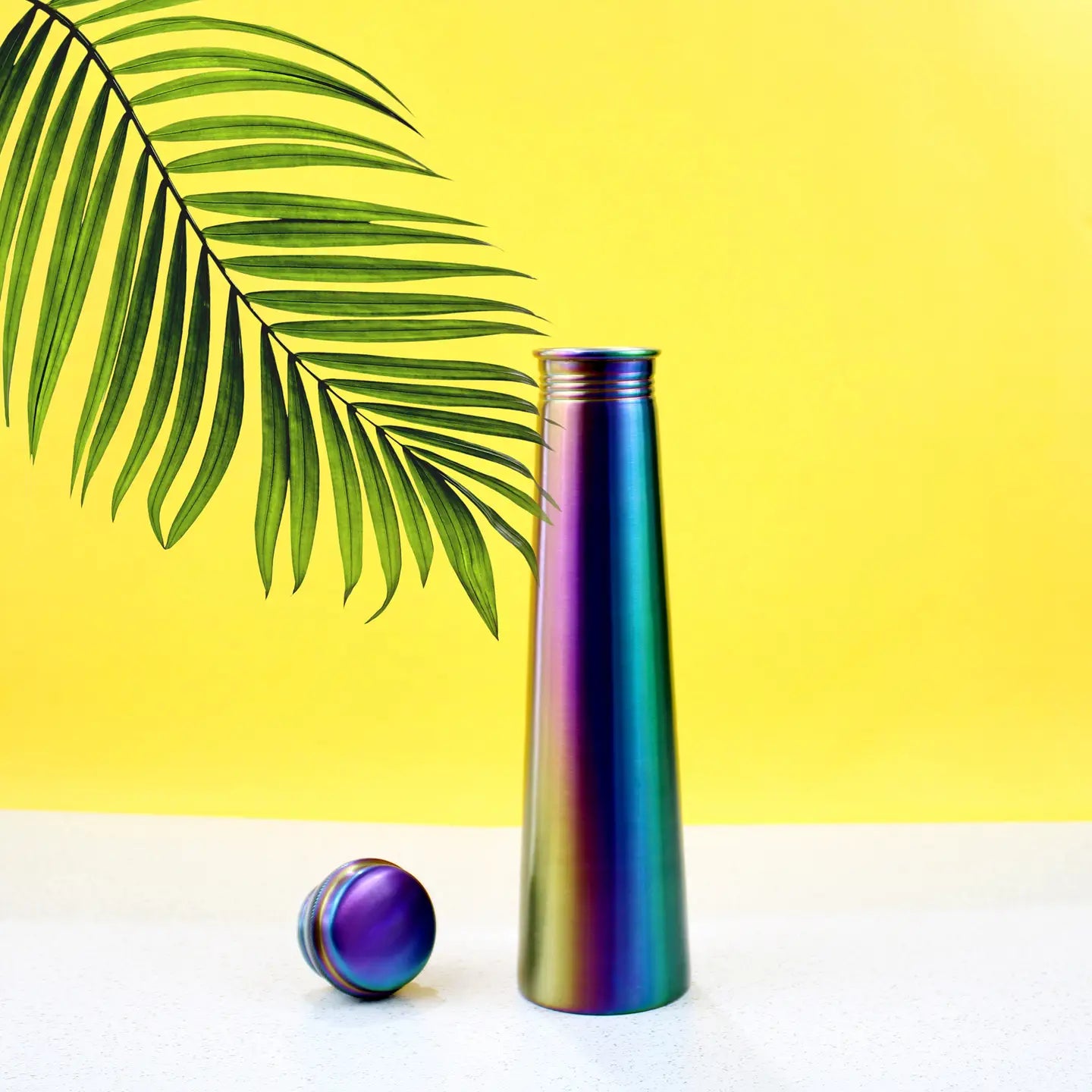 Rainbow Tower Copper Bottle - 850ML