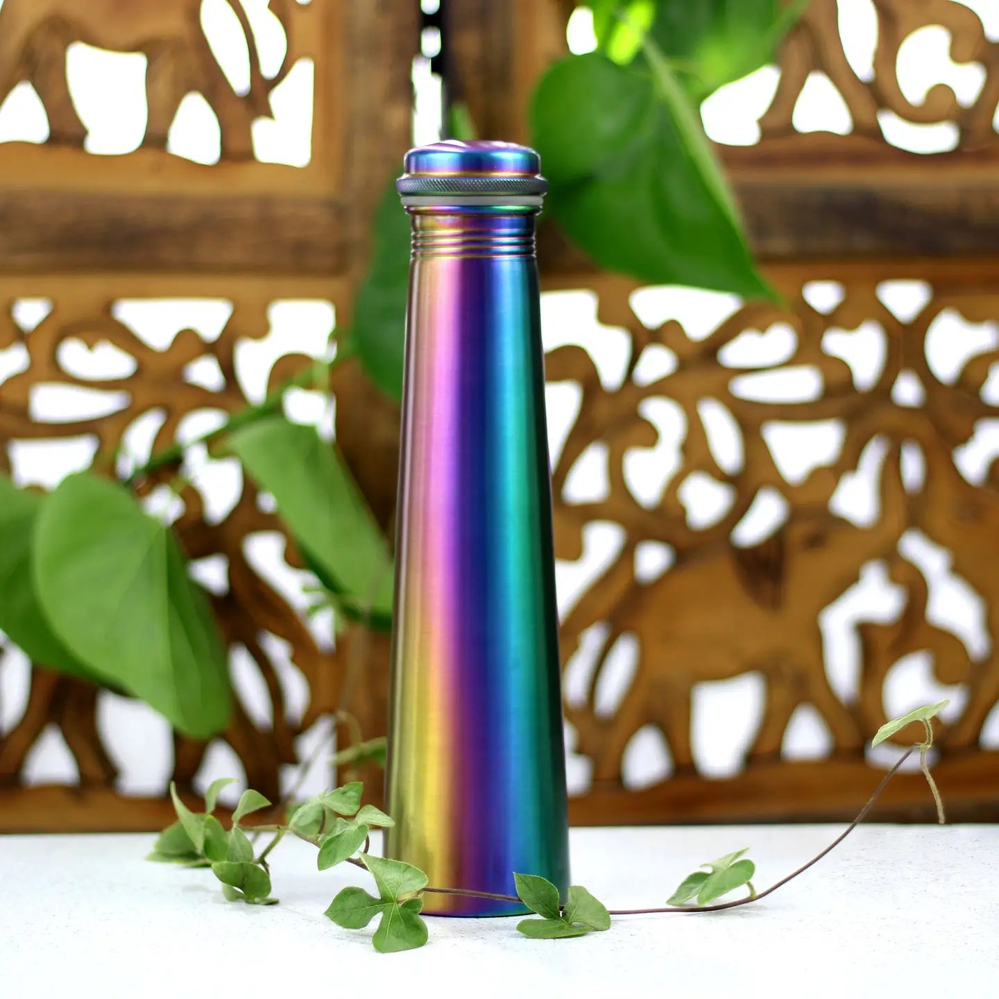 Rainbow Tower Copper Bottle - 850ML